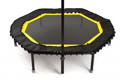 Trampolínka  Jumping ŠPORT  8 hranná  ŠEDÝ výplet                                                              