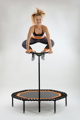 Trampolínka  Jumping ŠPORT  8 hranná  ČERVENÝ výplet                                                              