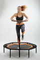 Trampolínka  Jumping ŠPORT  8 hranná  ČERVENÝ výplet                                                              
