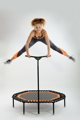 Trampolínka  Jumping ŠPORT  8 hranná  ČERVENÝ výplet                                                              
