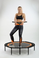 Trampolínka  Jumping ŠPORT  8 hranná  ČERVENÝ výplet                                                              