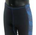 3/4 legíny ŠPORT čierno-modré -UNISEX