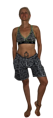 UNISEX boxerky MOVE ČB