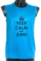 Tielko "KEEP CALM and JUMP" modré 