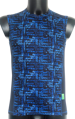 Pánske tielko STRONG čierno-modré