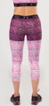 3/4 legíny TRIPLE PINK