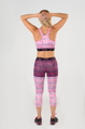 3/4 legíny TRIPLE PINK