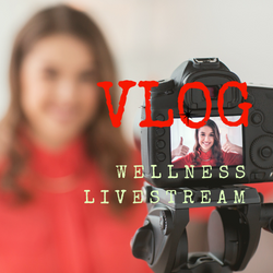 VLOG - wellness livestreamy