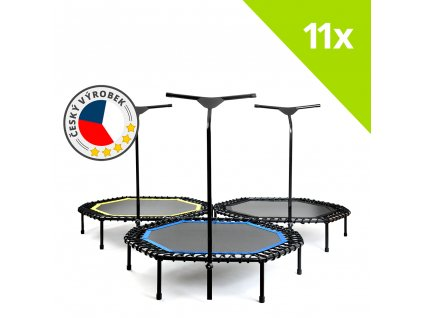 11 x JumpingSPORT trampolína profi 8HT